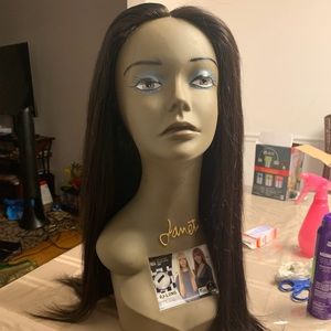 Brazilian straight human hair wig
